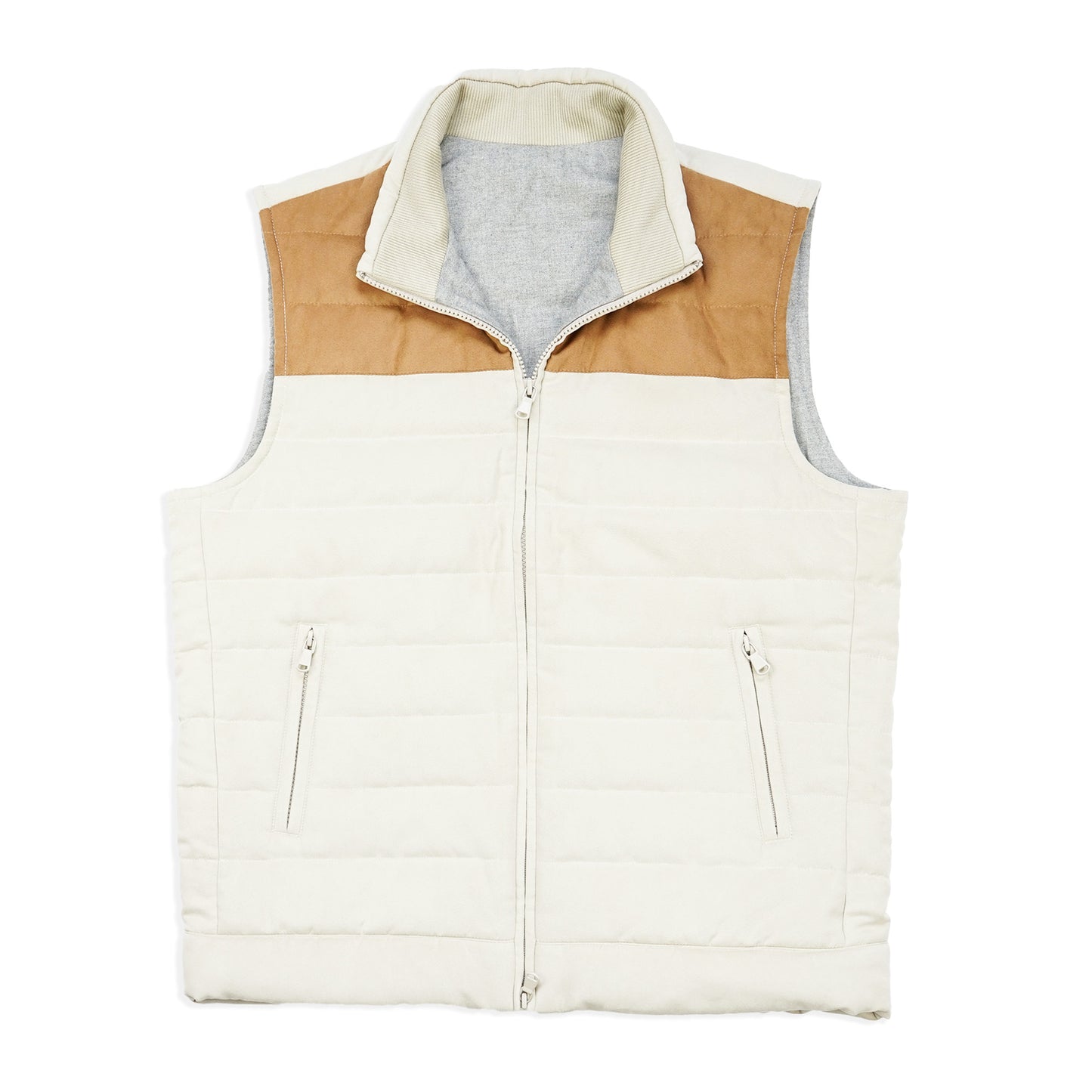 Everest Suede Colorblock Vest