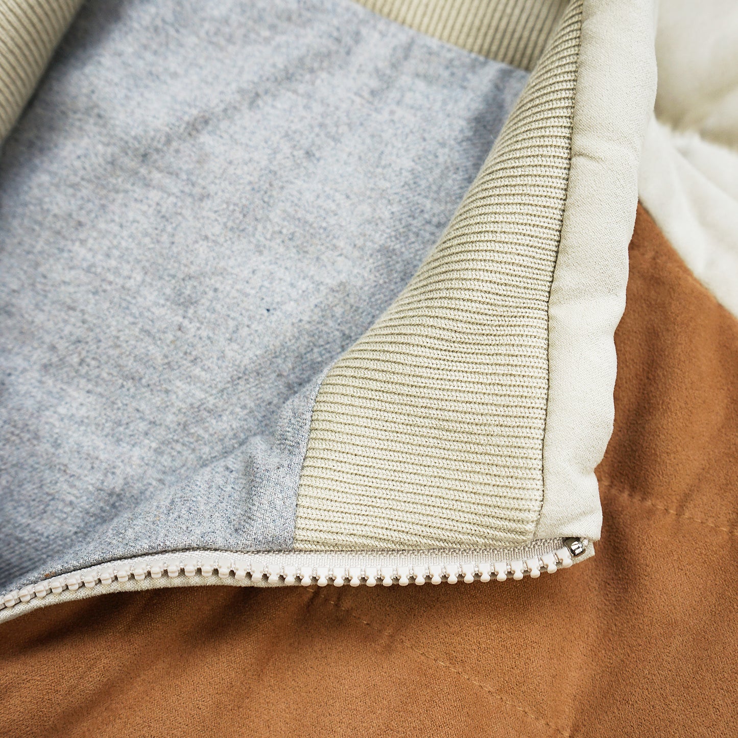 Everest Suede Colorblock Vest