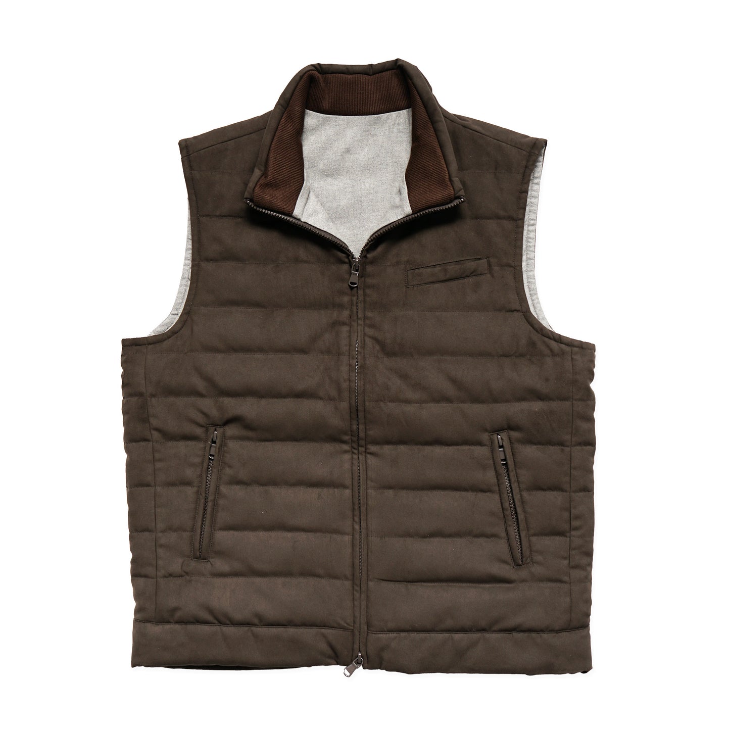 Everest Brown Suede Vest