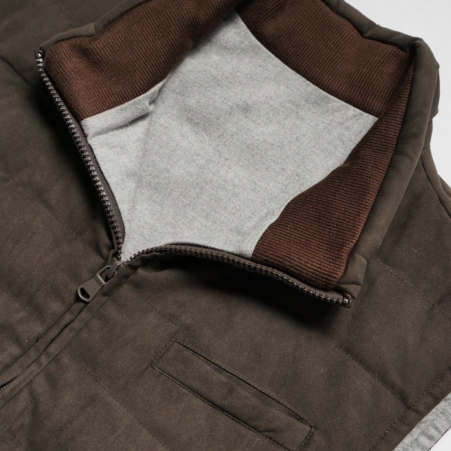 Everest Brown Suede Vest