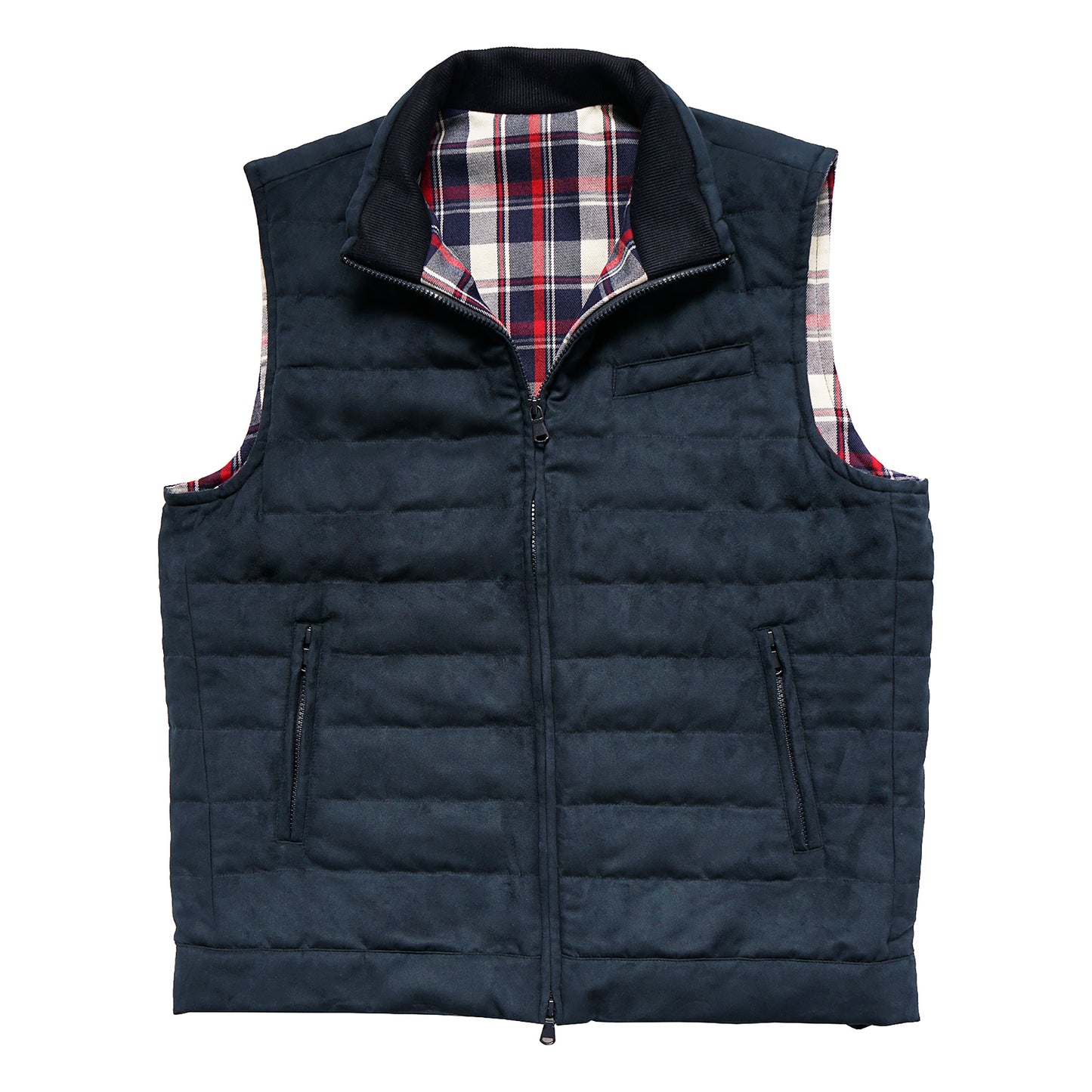 Everest Navy Suede Vest