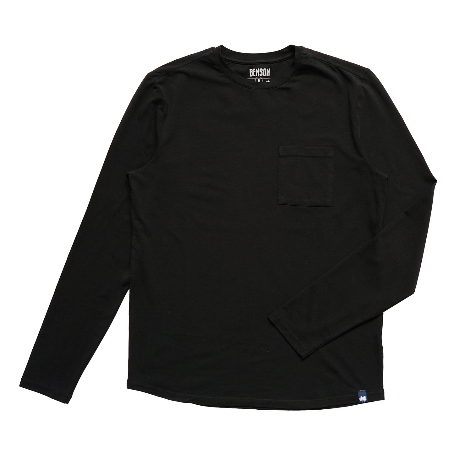 Long Beach Black Long Sleeve Tee