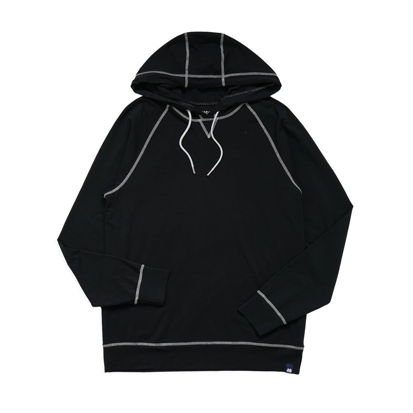 Laguna Contrast Black Hoodie