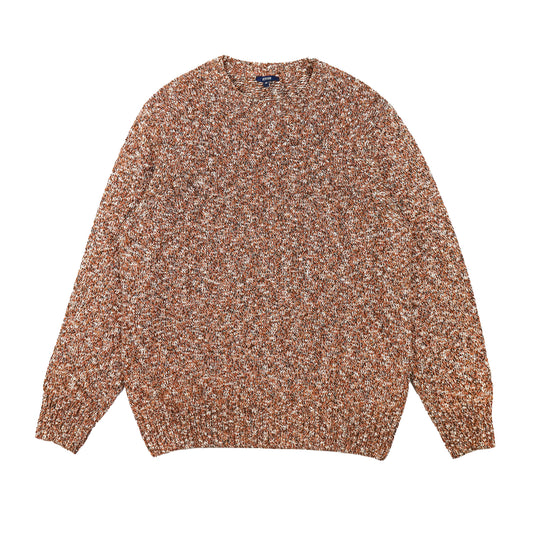 Riley Orange Heathered Sweater