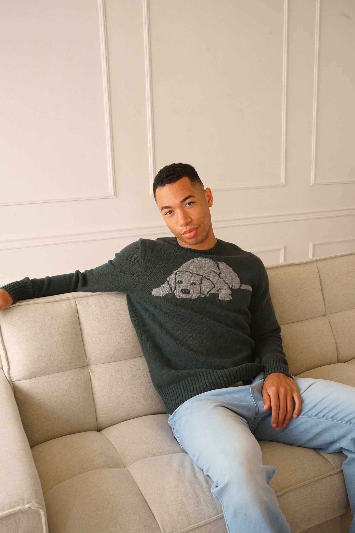 Obi Forest Green Sweater