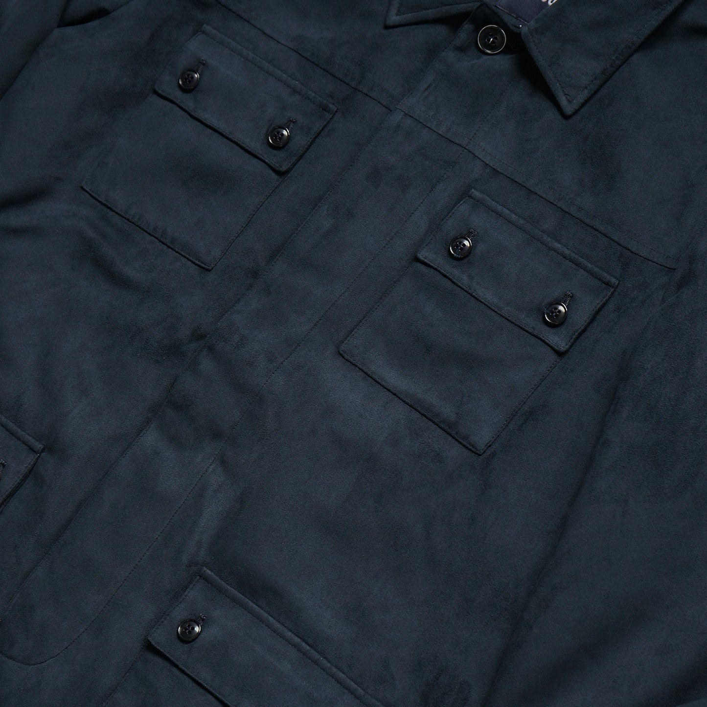 Bolton Indigo Suede Jacket