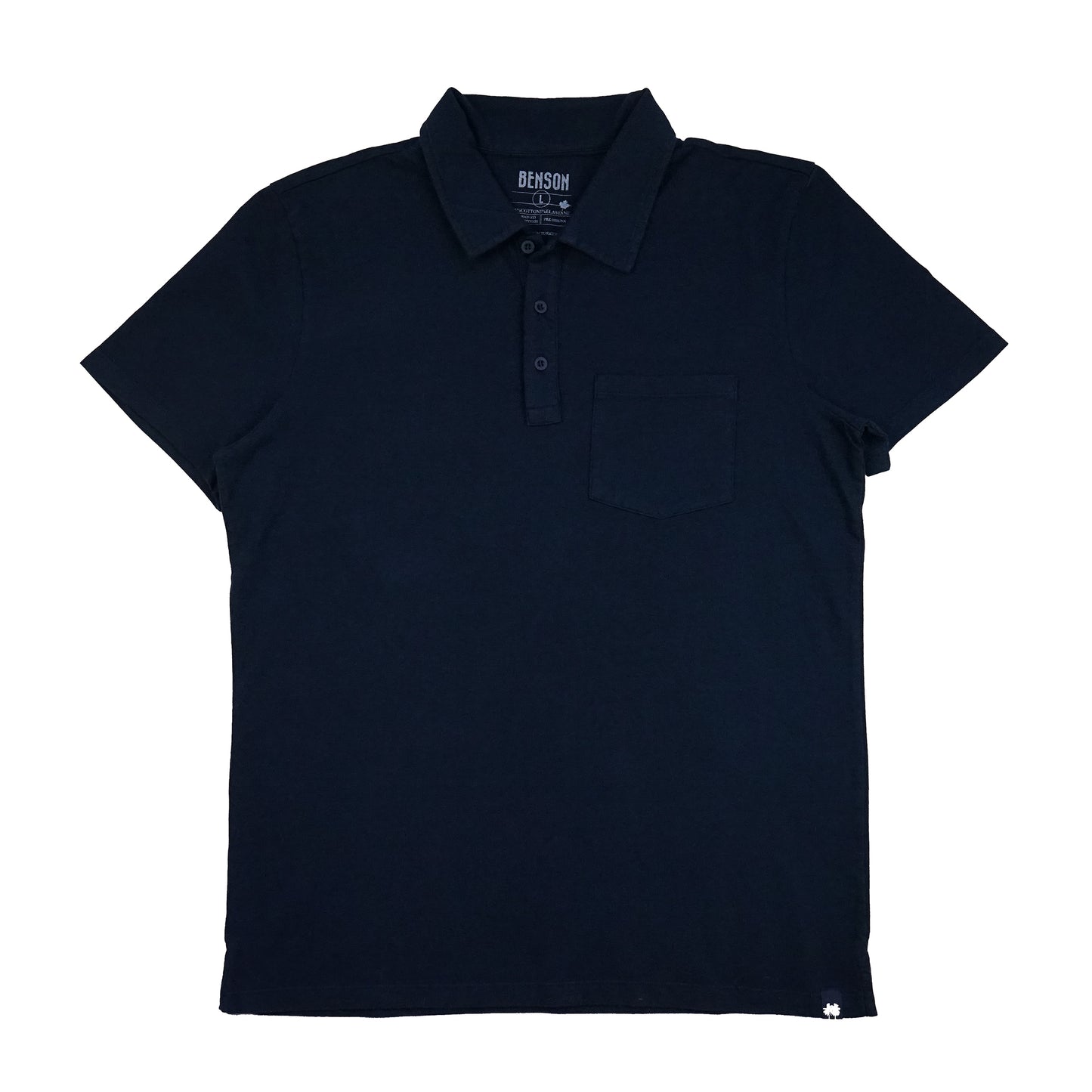 Yellowstone Navy Pique Polo