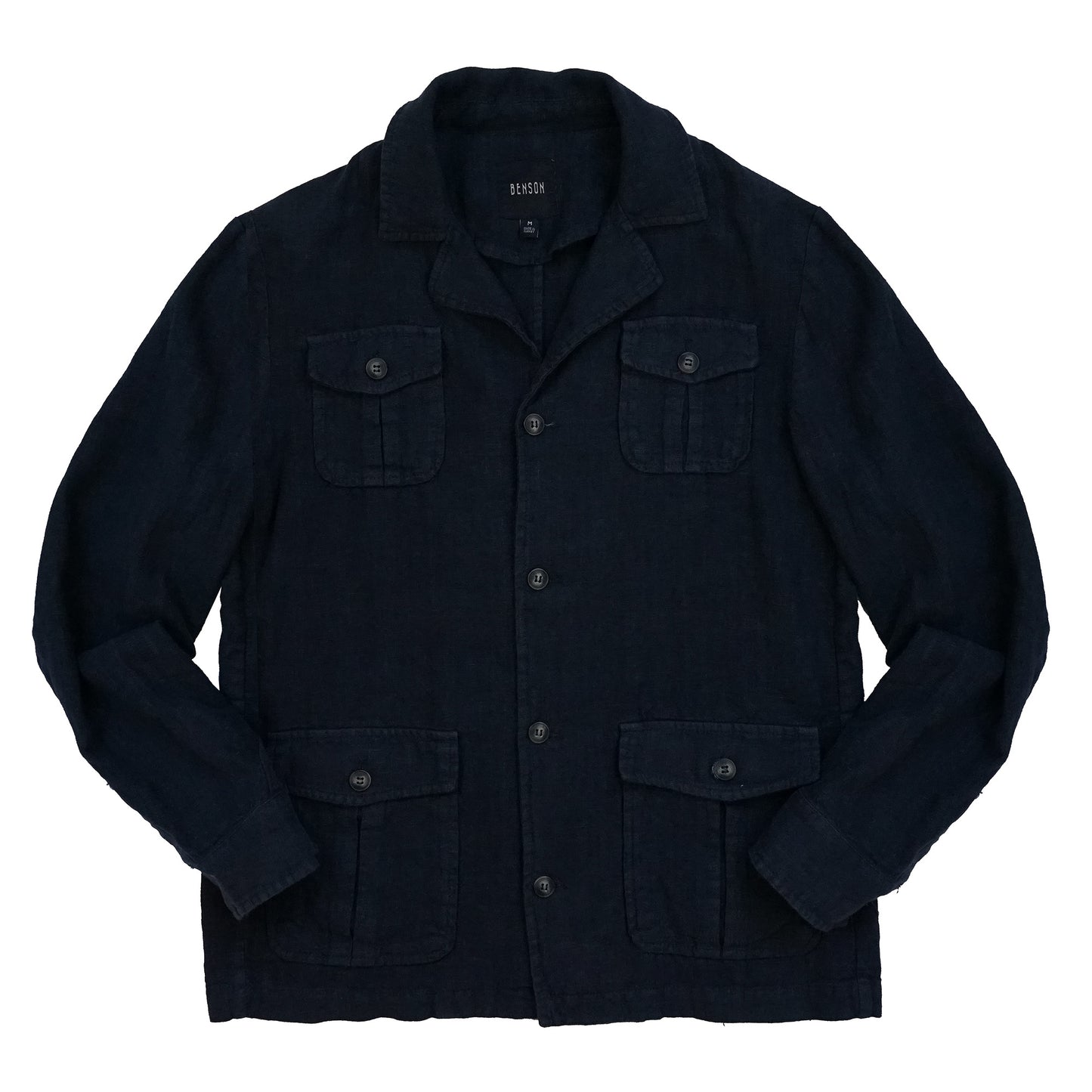 Harry Navy Linen Sportcoat