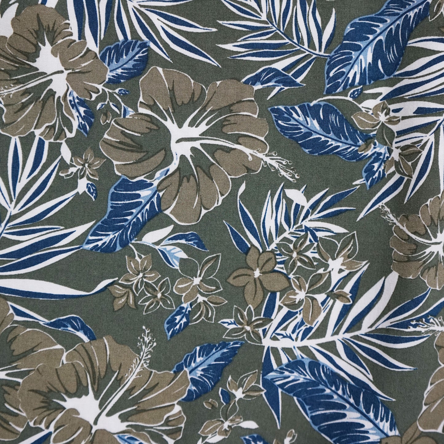 Rosseau Green Jungle Button Up