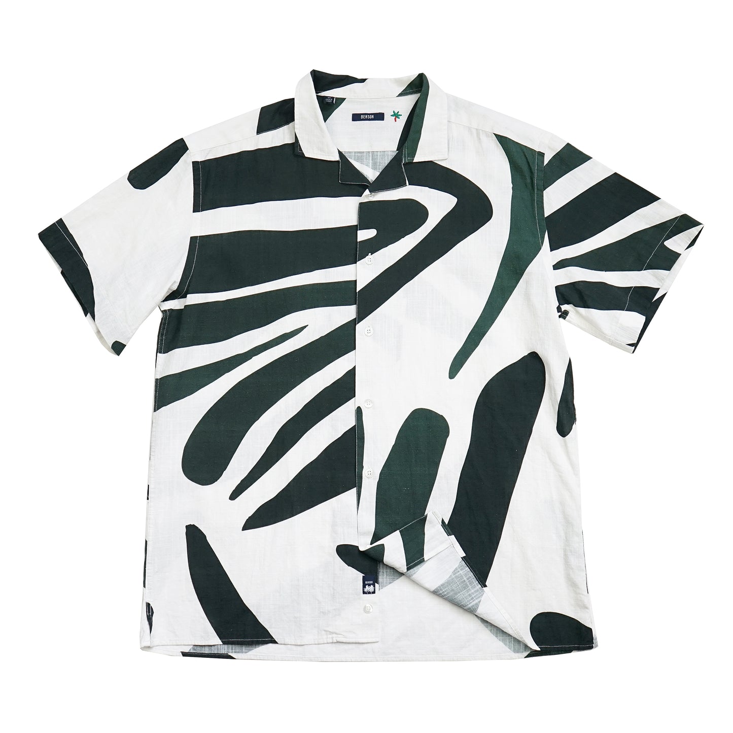 Malibu Abstract Button Up