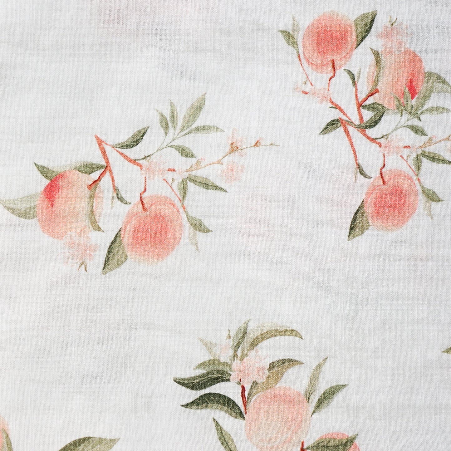 Malibu Peach Printed Button Up