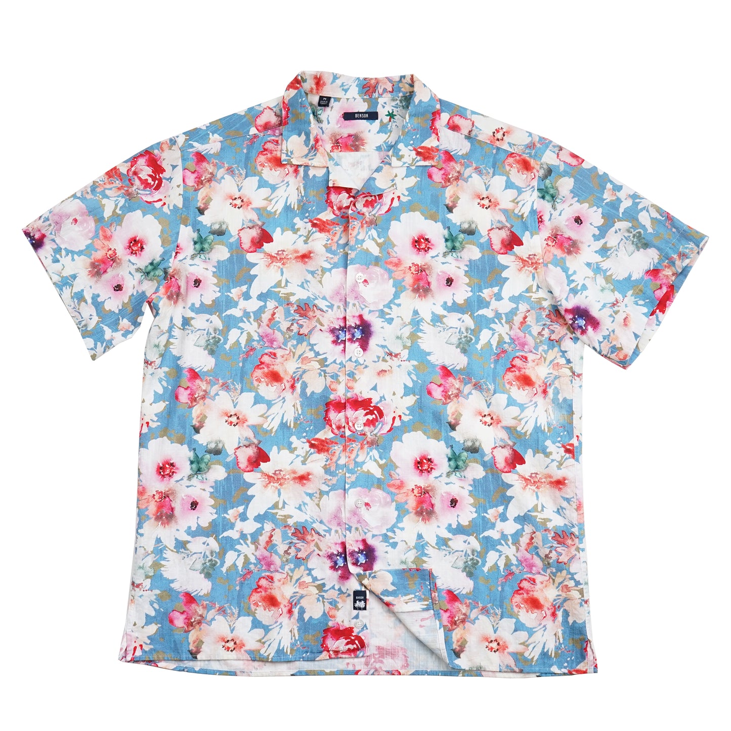 Malibu Multiflower Button Up