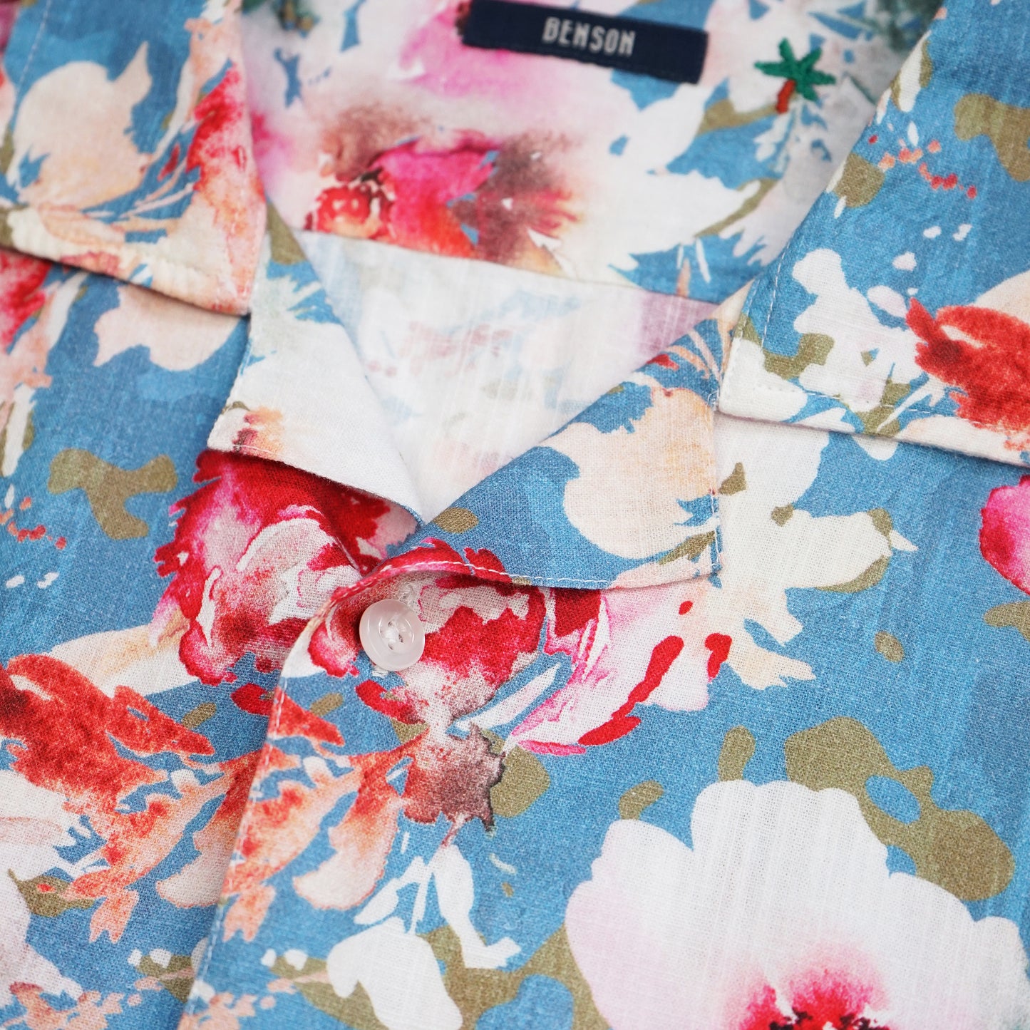 Malibu Multiflower Button Up