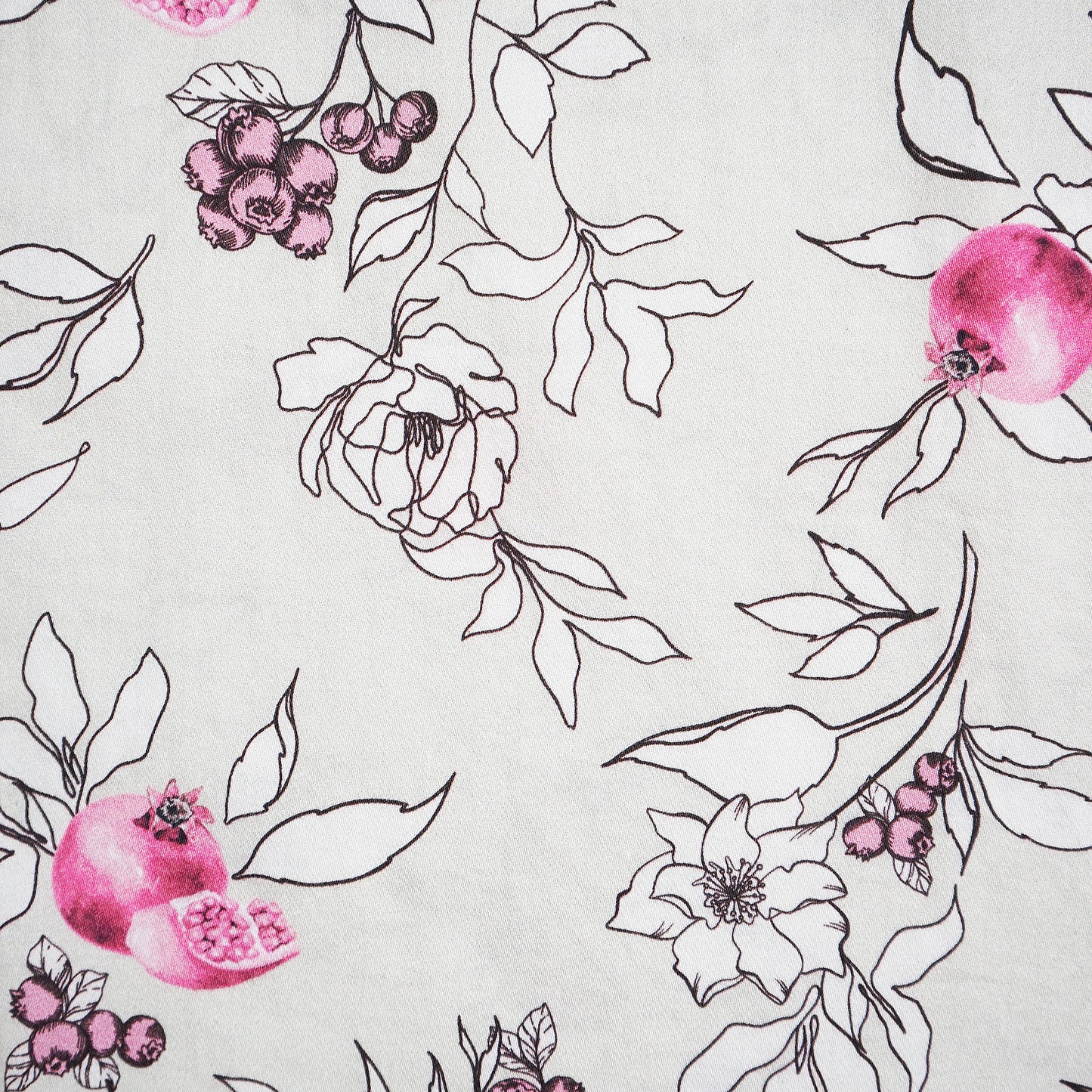 Champlain Ivory Pomegranate Button Up