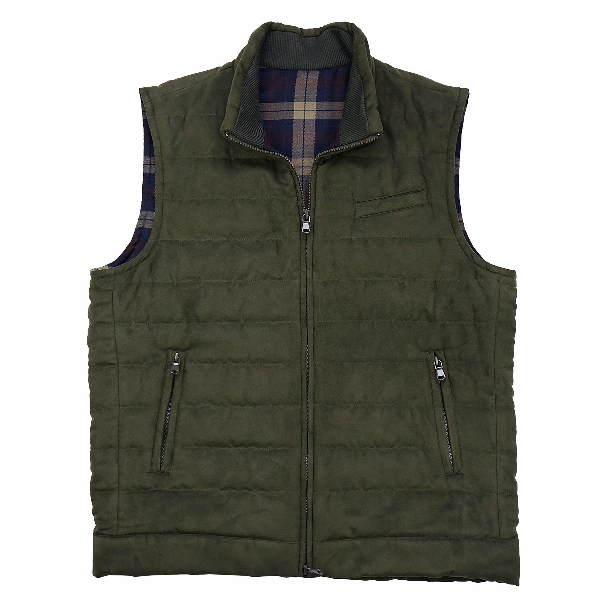 Everest Khaki Suede Vest