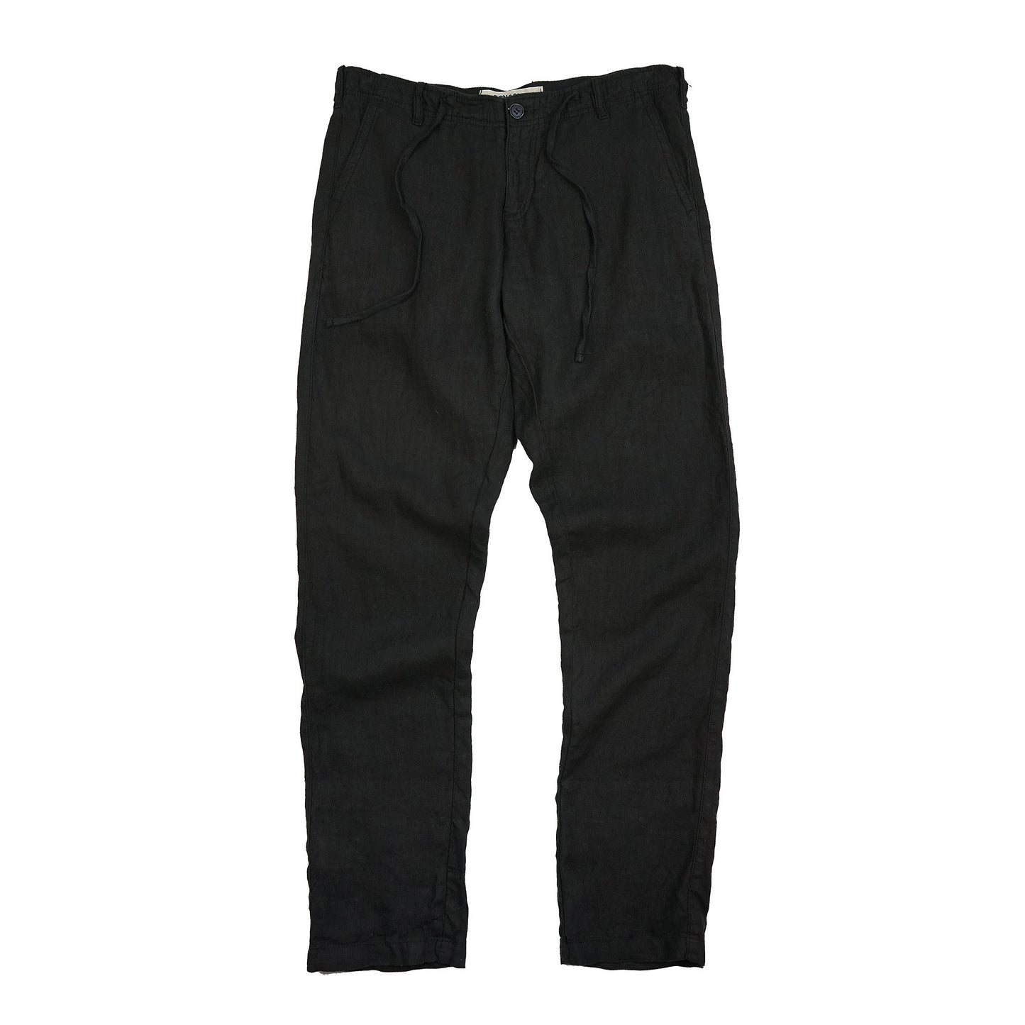 Key West Black Linen Pants