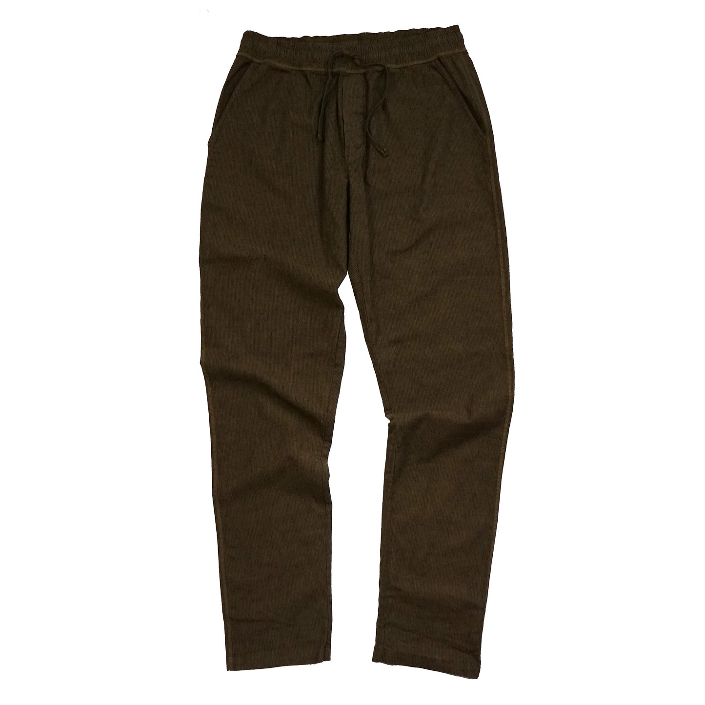 Siesta Khaki Linen Pinstripe Pants