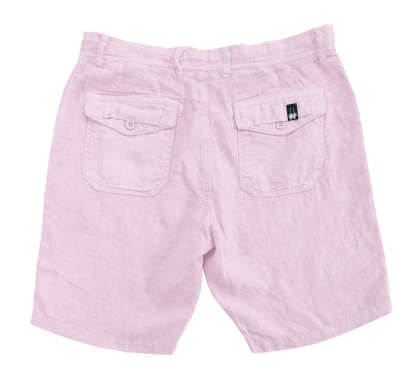Palm Springs Pale Pink Linen Shorts