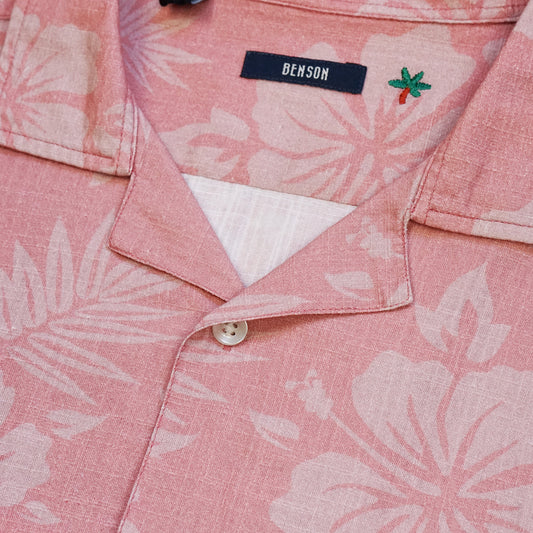 Miami Pale Pink Long Sleeve Linen – Benson Apparel