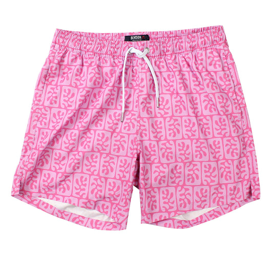 7 Mile Pink Mosaic Fish Swim