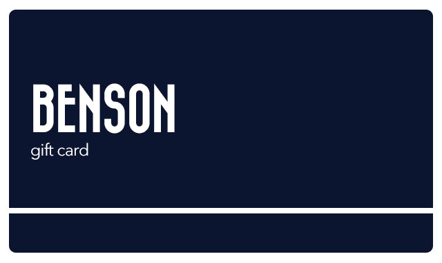 Benson Gift Card